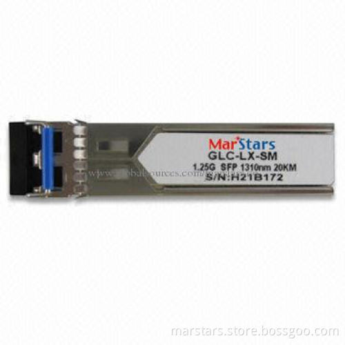 SFP Modules, 1.25G LX, 1,310Nm, 20km